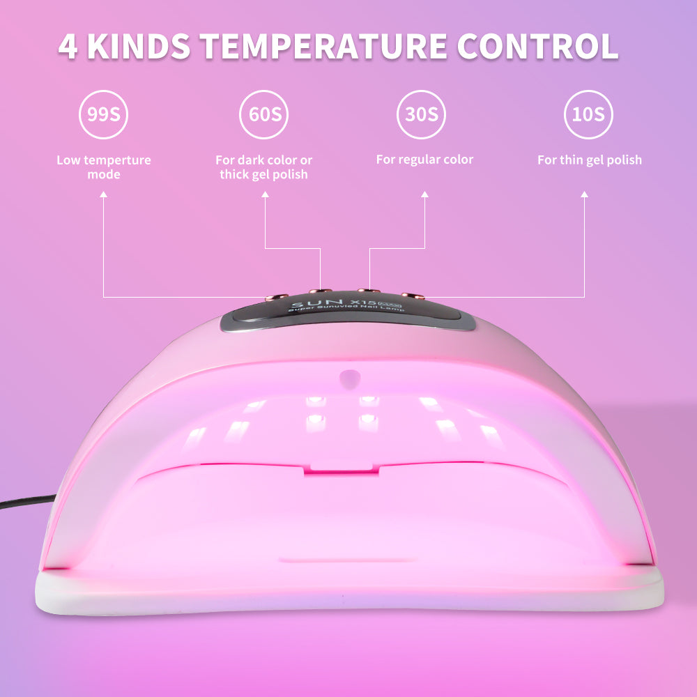 Professional UV LED Nail Lamp - Fast Drying Gel Polish Light for Manicures