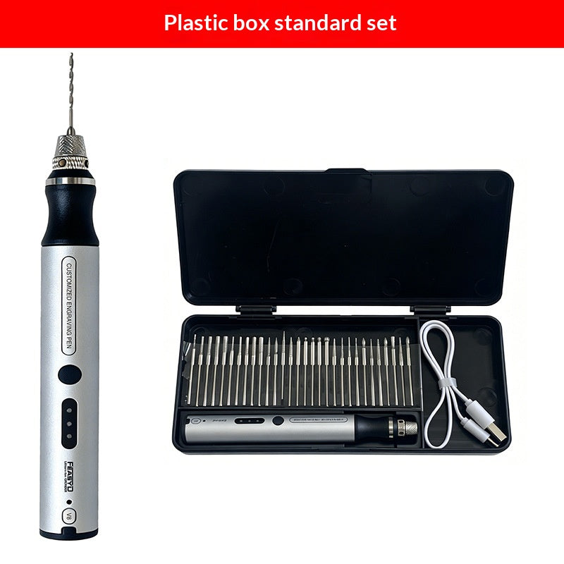 Mini Electric Nail Drill for Manicure & Polishing Pen - Multiple Variants