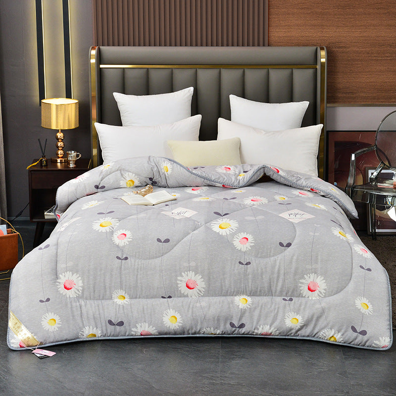 Thickened Silk Floss Summer Duvet Insert for Home Bedding