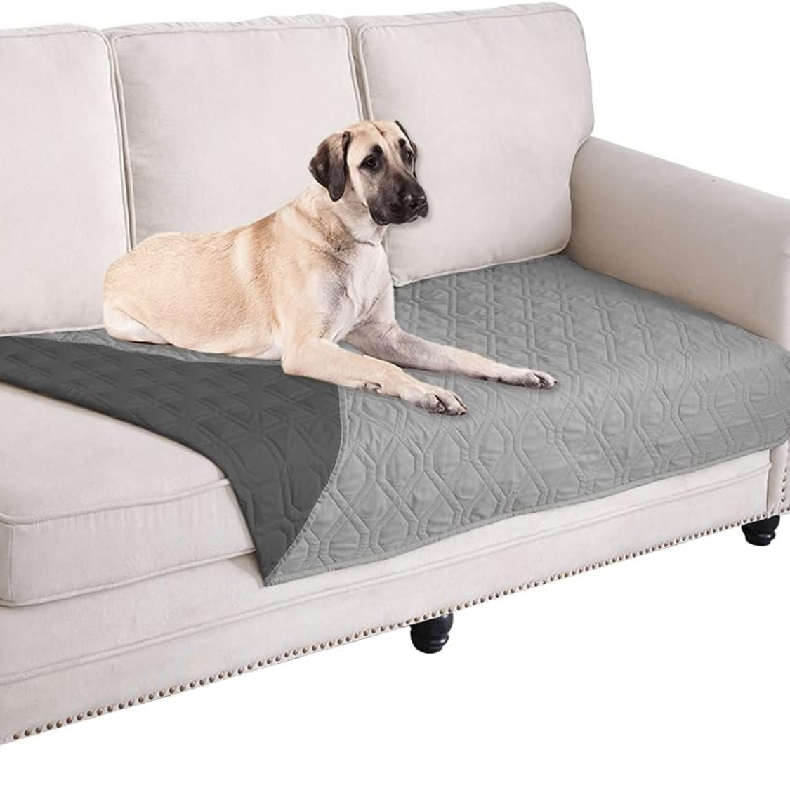 Waterproof Dog Bed Cover Reversible Pet Blanket for Sofa & Furniture