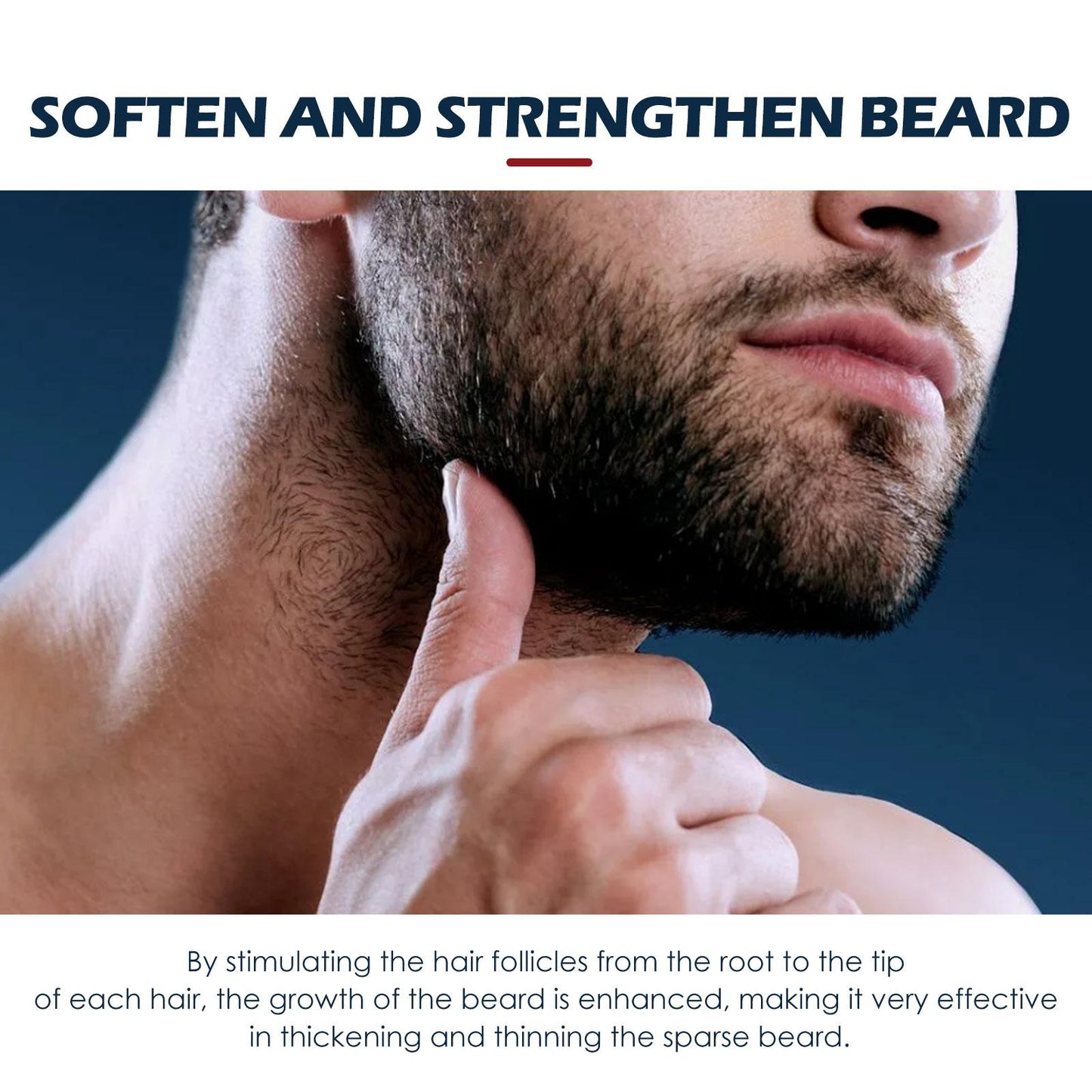 Beard Growth Oil - Moisturizing & Nourishing Serum for Men