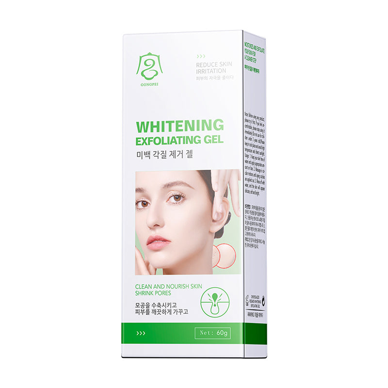 Whitening Exfoliating Gel 60g for Facial Care - Brightening Skincare Treatment