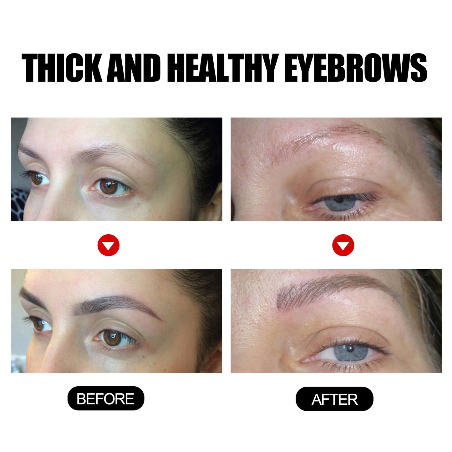 Natural Eyebrow Growth Serum - Nourishing Follicle Repair & Thickening Oil