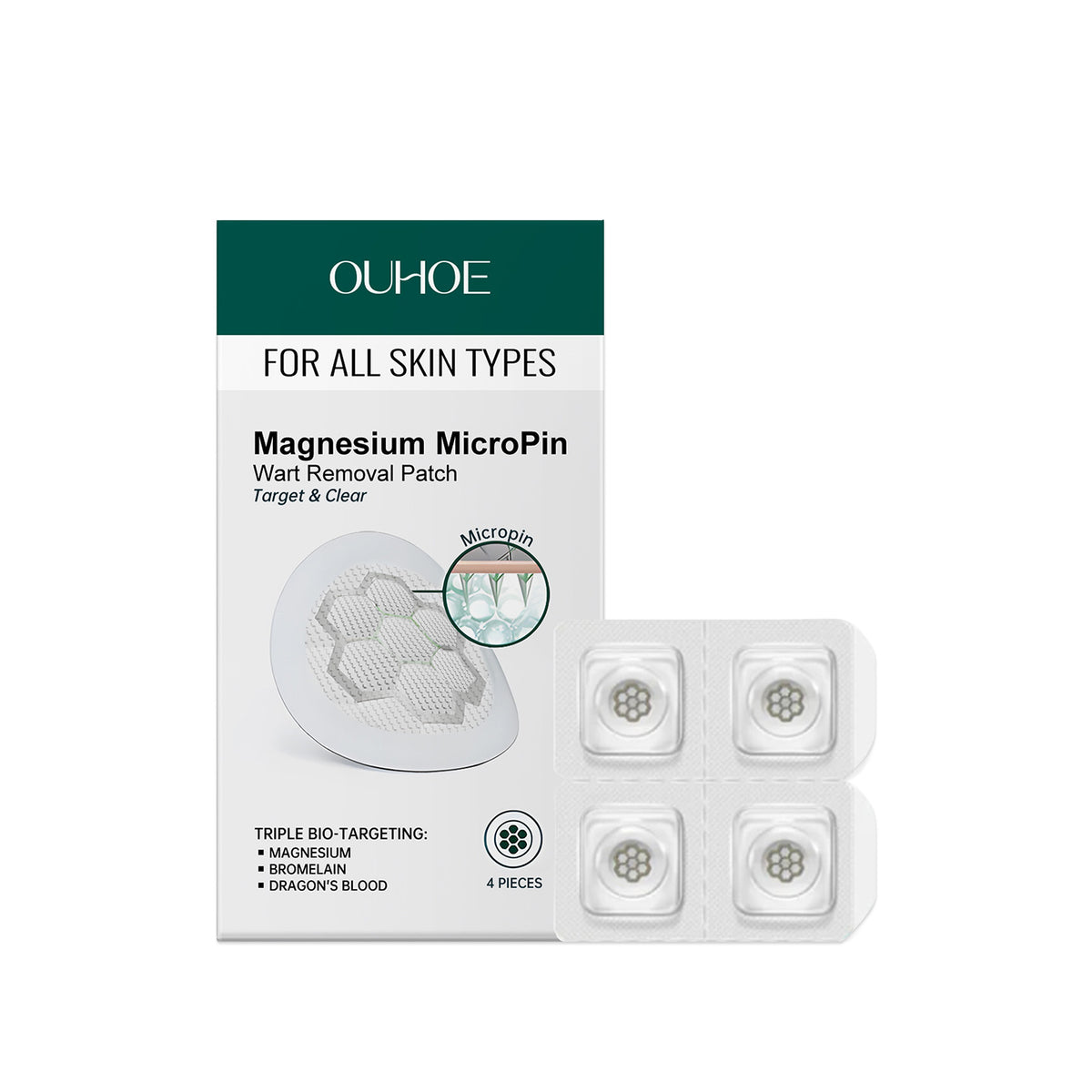 Skin Cleansing Patches - 4pcs Box