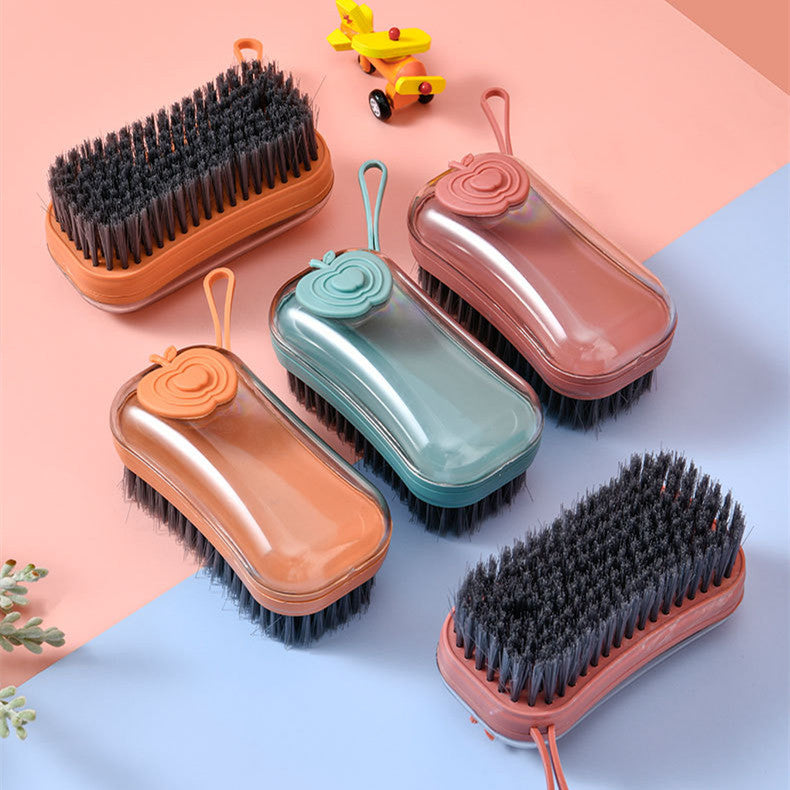 Multifunctional Shoe Brush with Soft Hair for Clothing & Household Cleaning