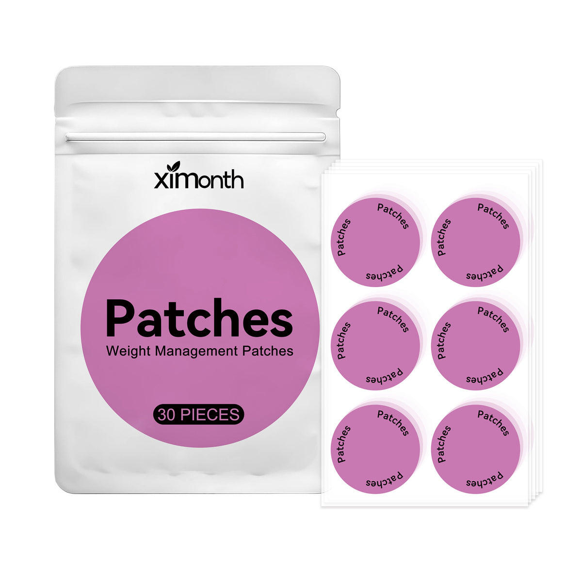 Weight Management Patch 30 Pieces - Natural Fat Burner for Weight Loss
