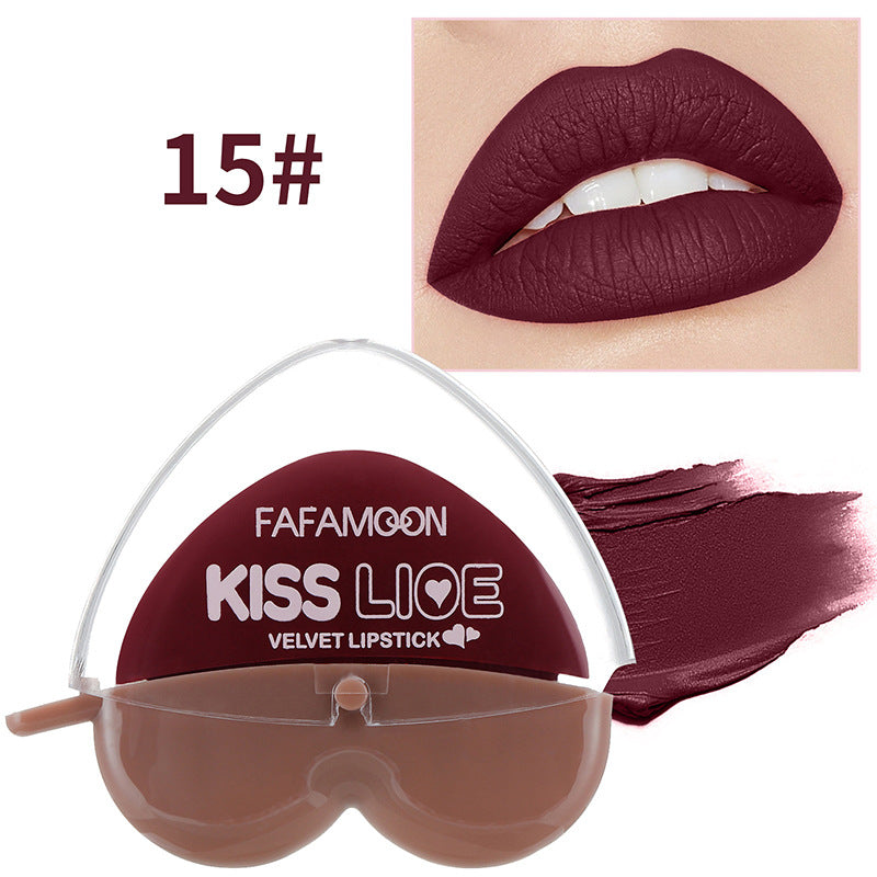 Matte Lipstick with Lip Balm Effect - Moisturizing Lip Color Set