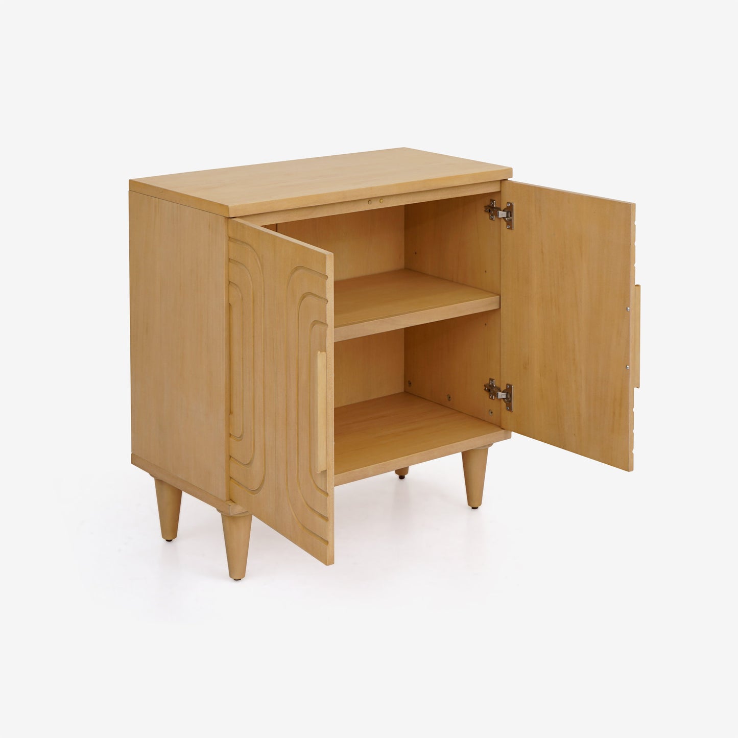 Lore Natural Oak Cabinet - MDF Storage Furniture