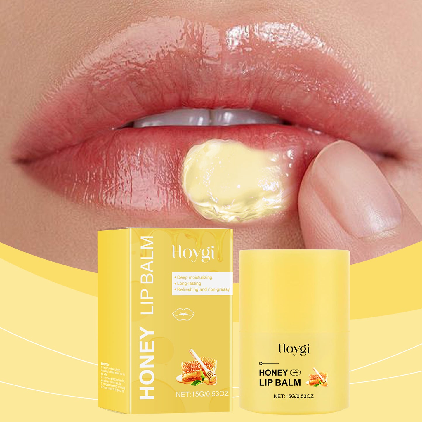 Honey Nourishing Lip Balm - Deep Moisturizing Treatment for Dry Chapped Lips