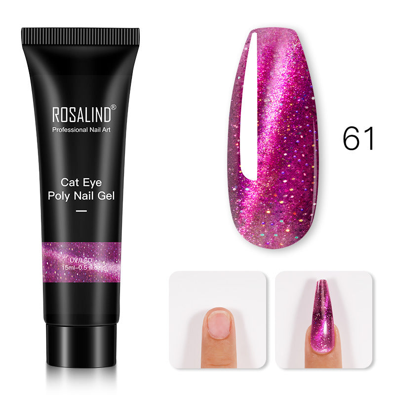 Crystal Gel Nail Polish - Multiple Colors