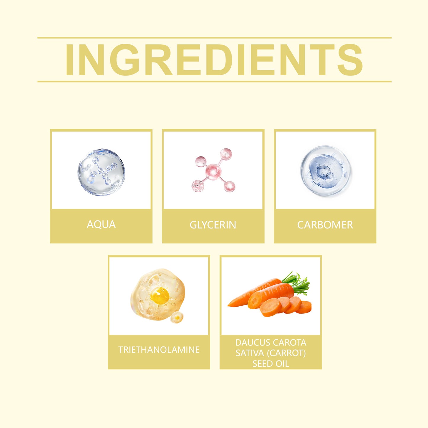 Carrot Tanning Gel - Hydrating Skin Bronzer with Carrot Seed Oil
