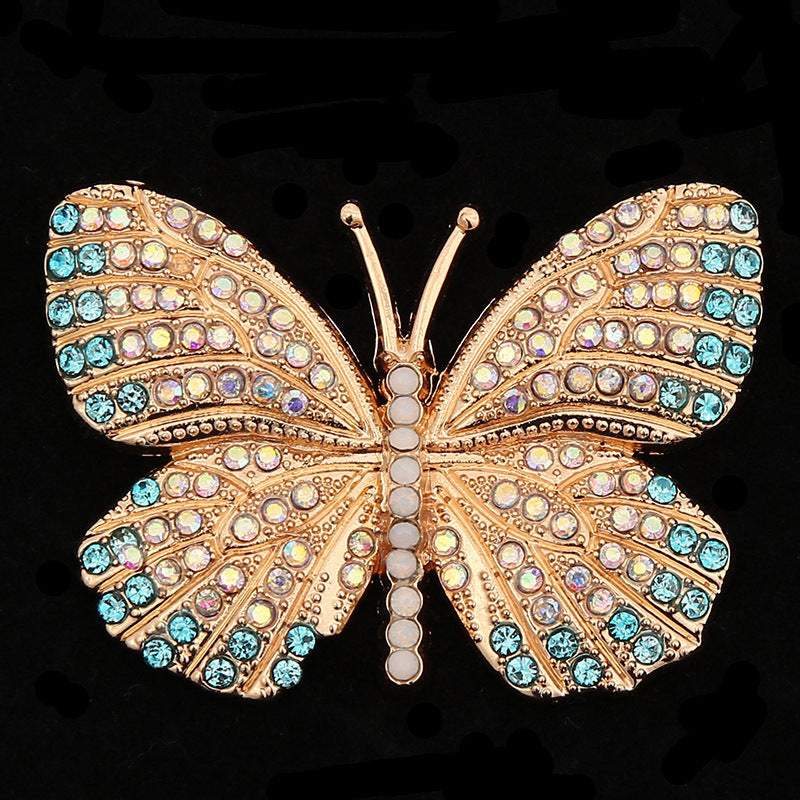 Designer Butterfly Shoe Charm Bling Rhinestone Shoe Accessory - Multiple Colors