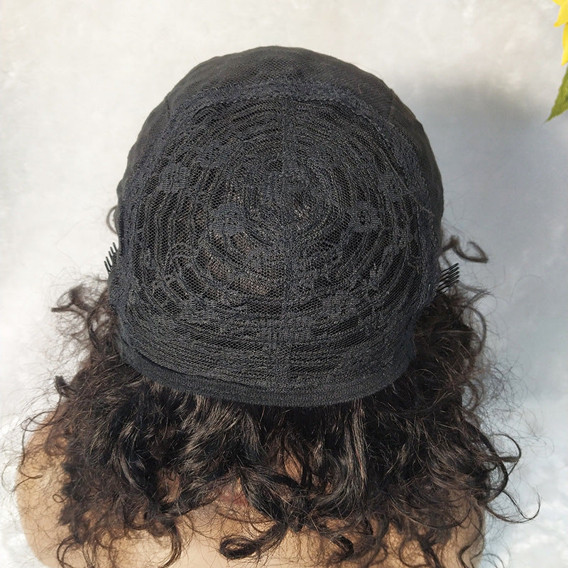 Human Hair Bob Wig Short Style - Heatless Styling
