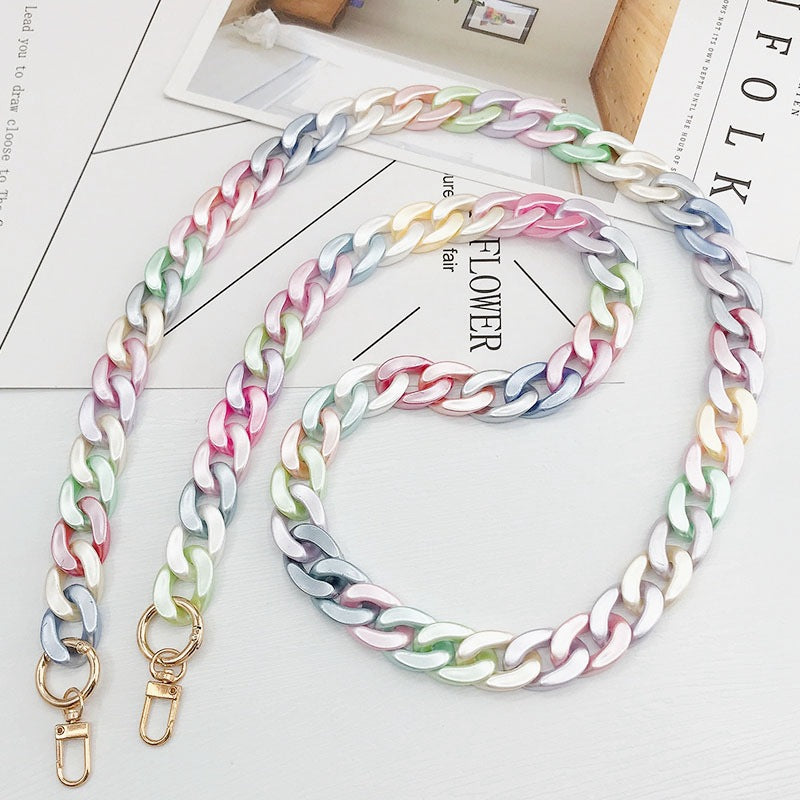 Acrylic Chain Mobile Phone Charm Bag Accessory Handmade Decor