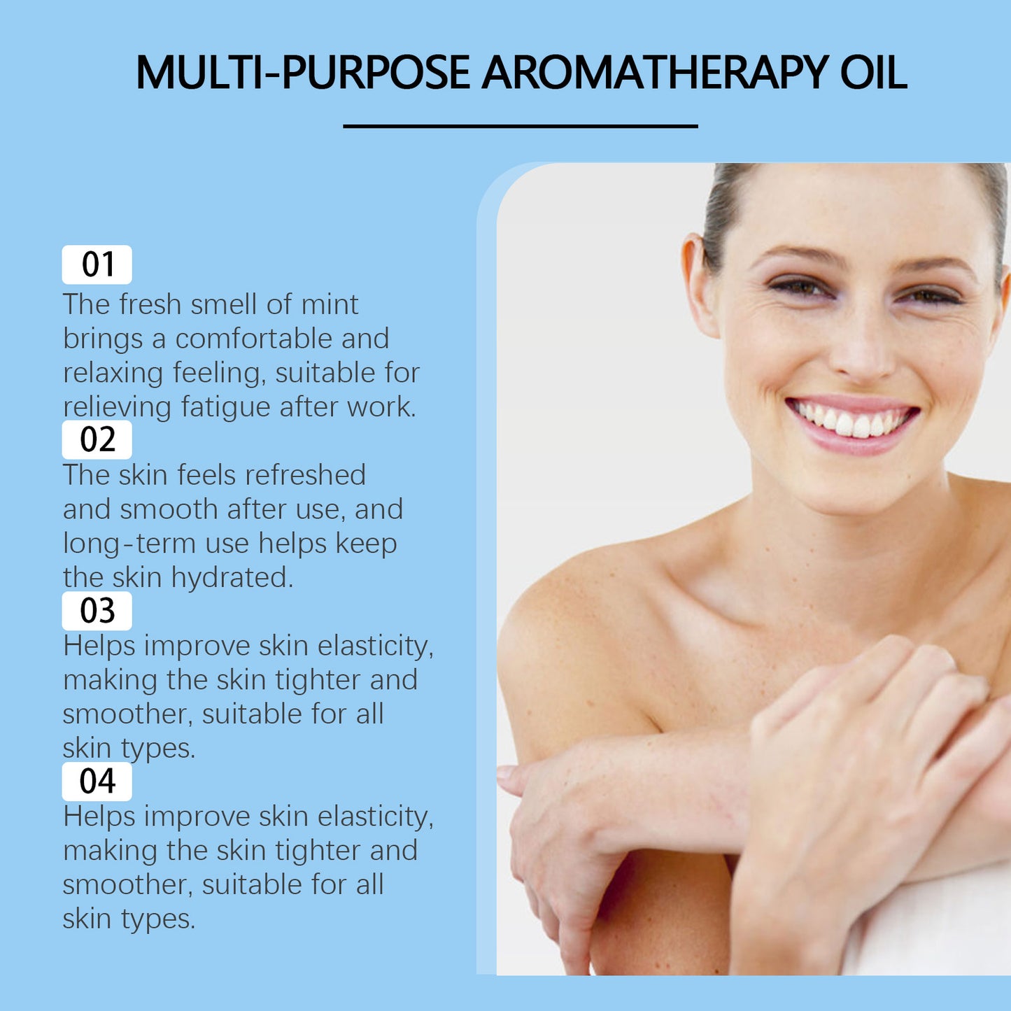 Aromatherapy Soothing Essential Oil - Hydrating Body & Humidifier Oil 10ml