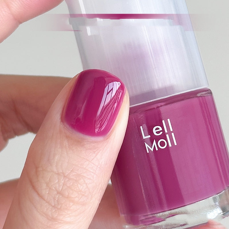Water-Based Tearable Nail Polish - Quick-Drying & Odor-Free Formula