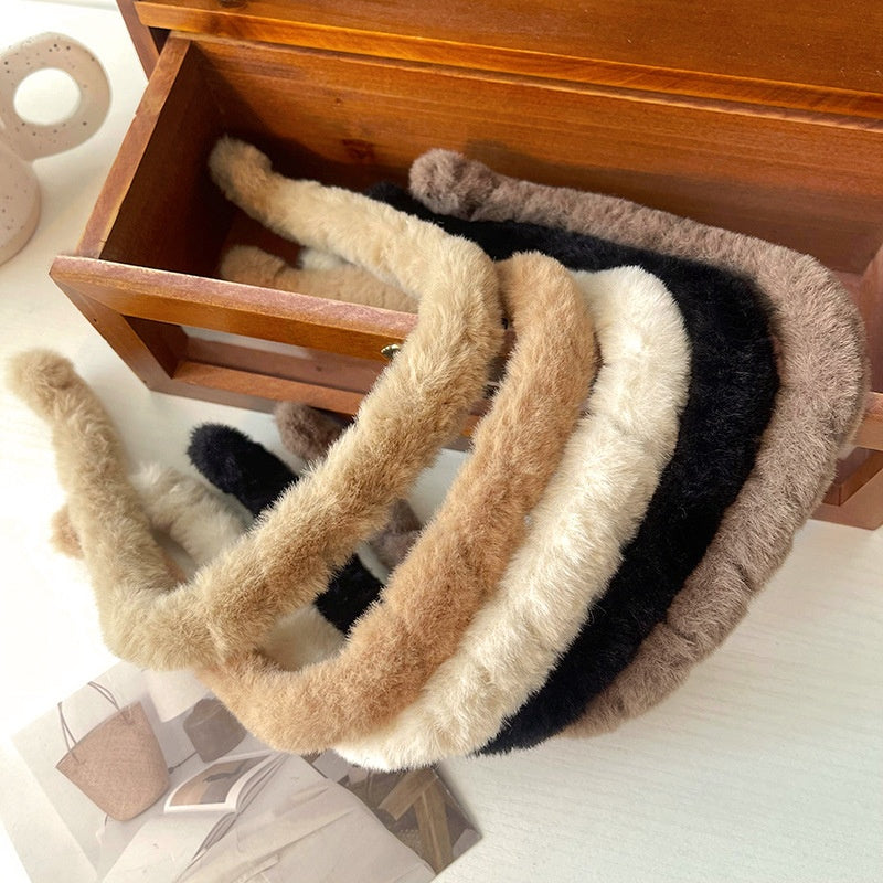 Children's Plush Square Hairband with Sun Glasses Style - Multiple Colors