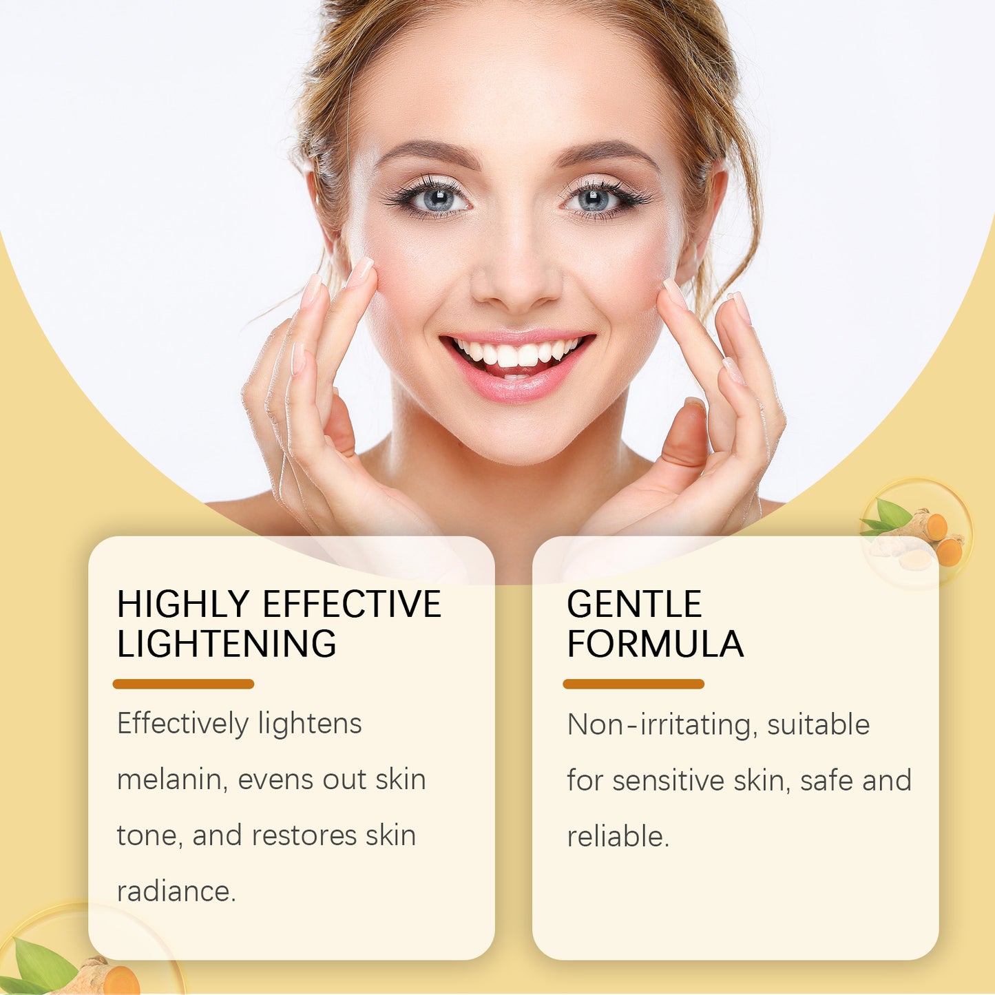 Turmeric Body Care Oil - Nourishing Collagen & Argan Oil Skin Brightening Serum