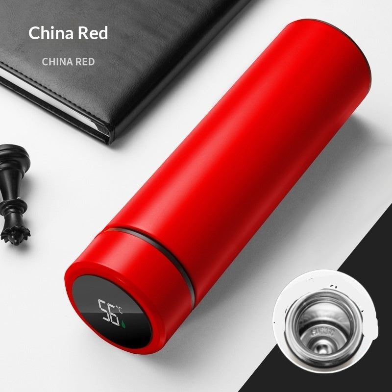 Insulated Stainless Steel Water Bottle with Tea Separation 500ml - Refillable
