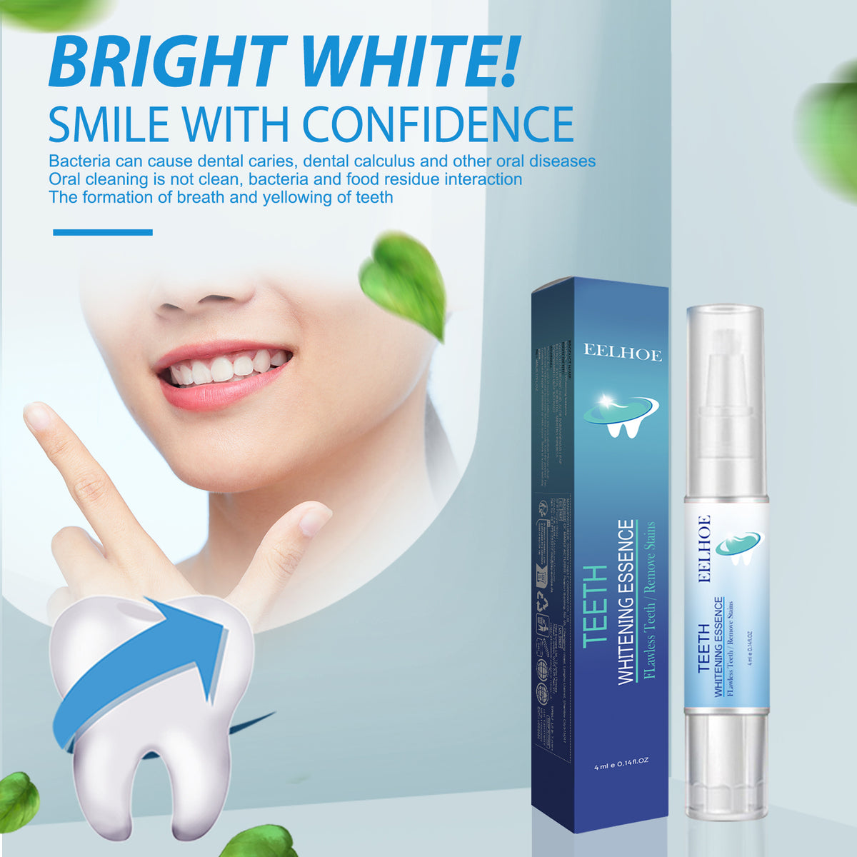 Teeth Cleaning Pen - 4ml Whitening Applicator