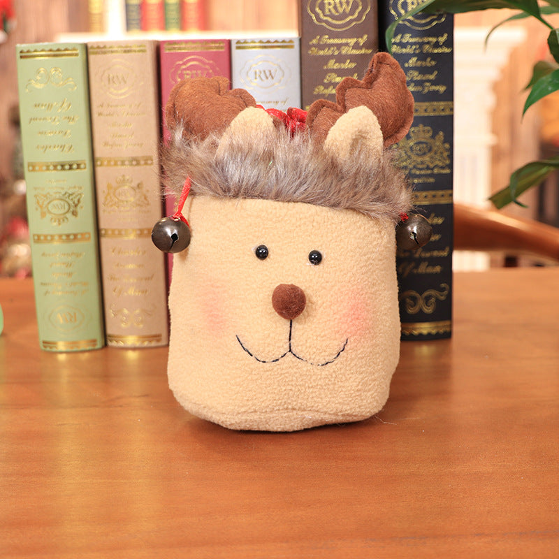 Children's Christmas Gift Bags Snowman Deer Candy Bags Festive Party Supplies