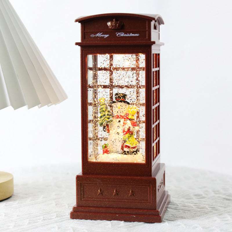 Christmas Holiday Decoration Ornaments - Music Box Style, Festive Holiday Decor