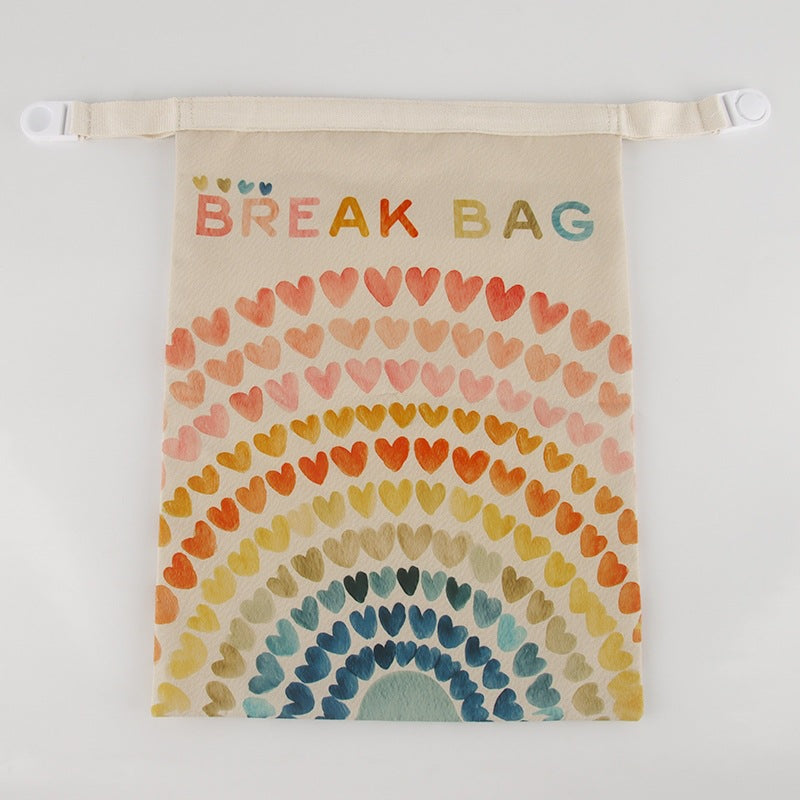 Reusable Beeswax Bread Bag Double Layer Eco-Friendly Storage Bag