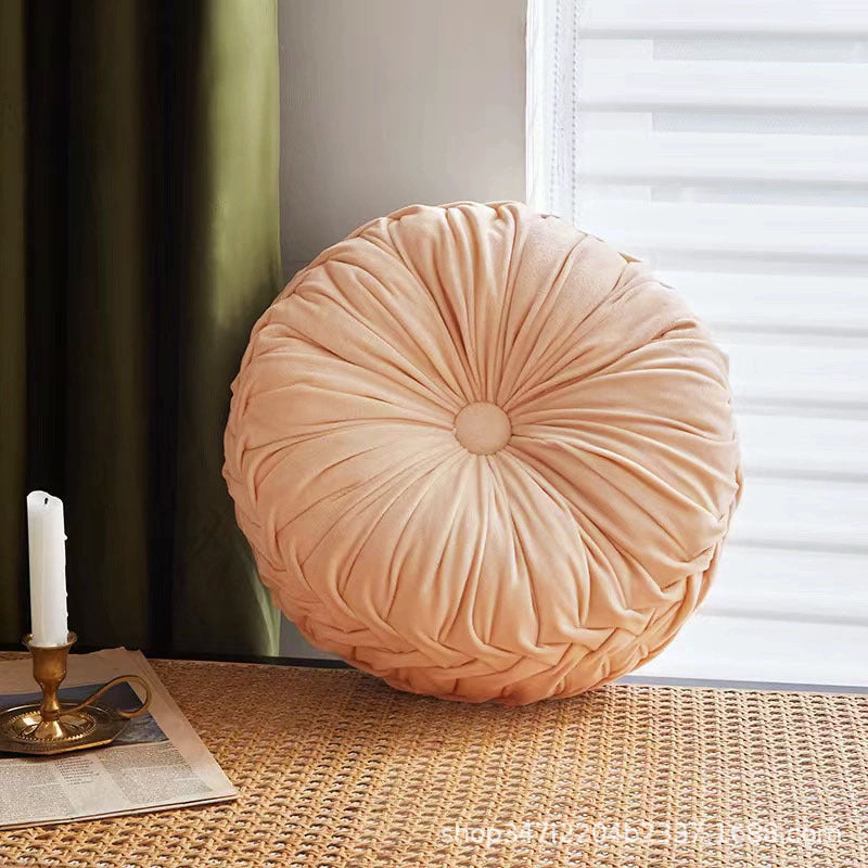 Solid Color Velvet Throw Pillow Cover 38x38cm Sofa Cushion Home Decor