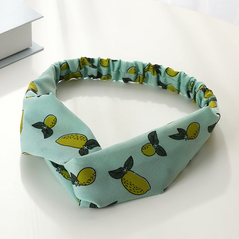 All-Match Satin Headband with Wide Side Hair Accessory - Multiple Colors