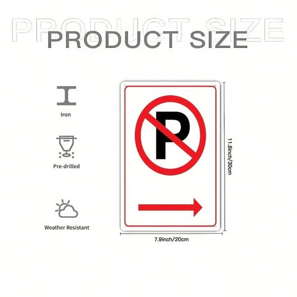 Metal Tin Sign Wall Decoration - 20cm x 20cm