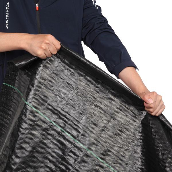 4x100ft Black Weed Barrier Fabric Polypropylene Garden Cloth Waterproof