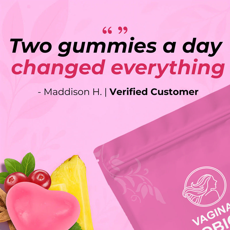 Female Probiotic Gummies - 60 Pieces