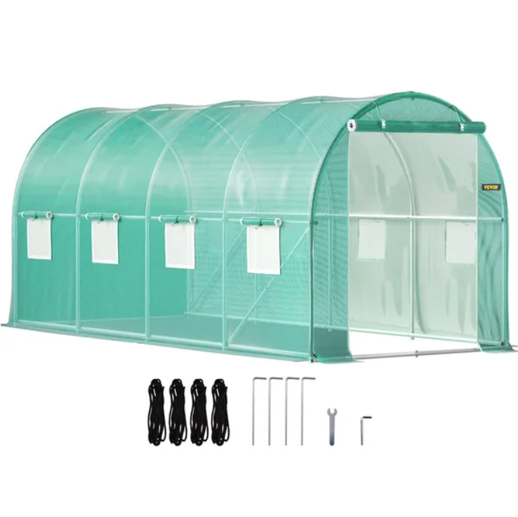 Pet Tent with Mesh Windows and Zippered Door - Portable Shelter for Outdoor Use