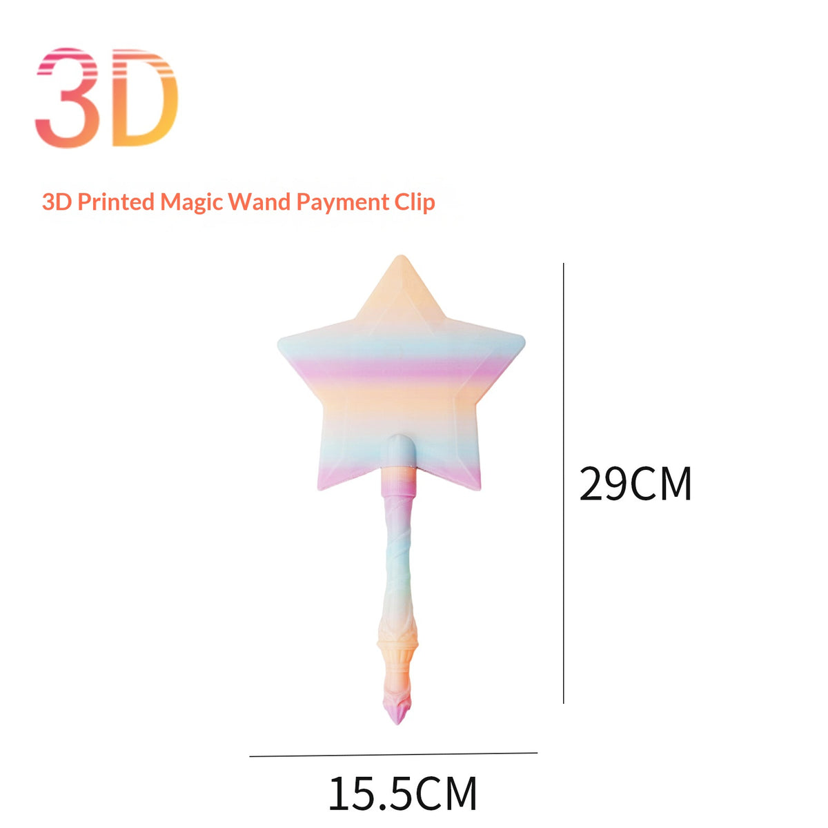 Starry Magic Wand Non-Contact Payment Card Holder - Home Office Storage