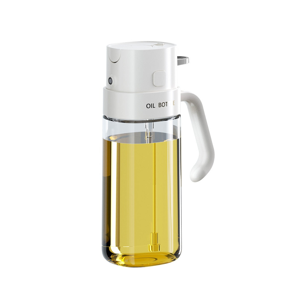 Large Capacity Glass Oil Dispenser Spray Bottle Dual-Use Kitchen Storage