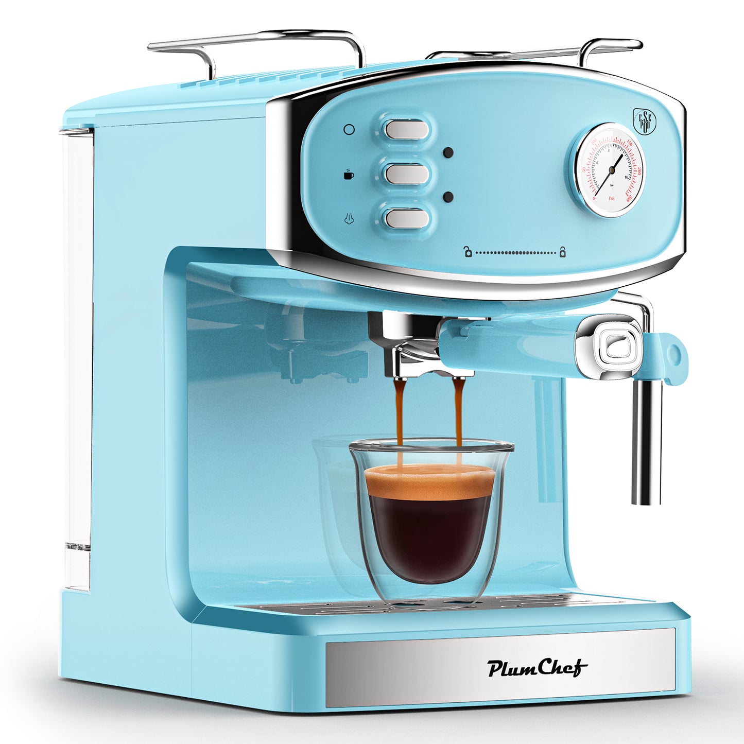 20 Bar Espresso Machine - Professional Compact Maker with Milk Frother