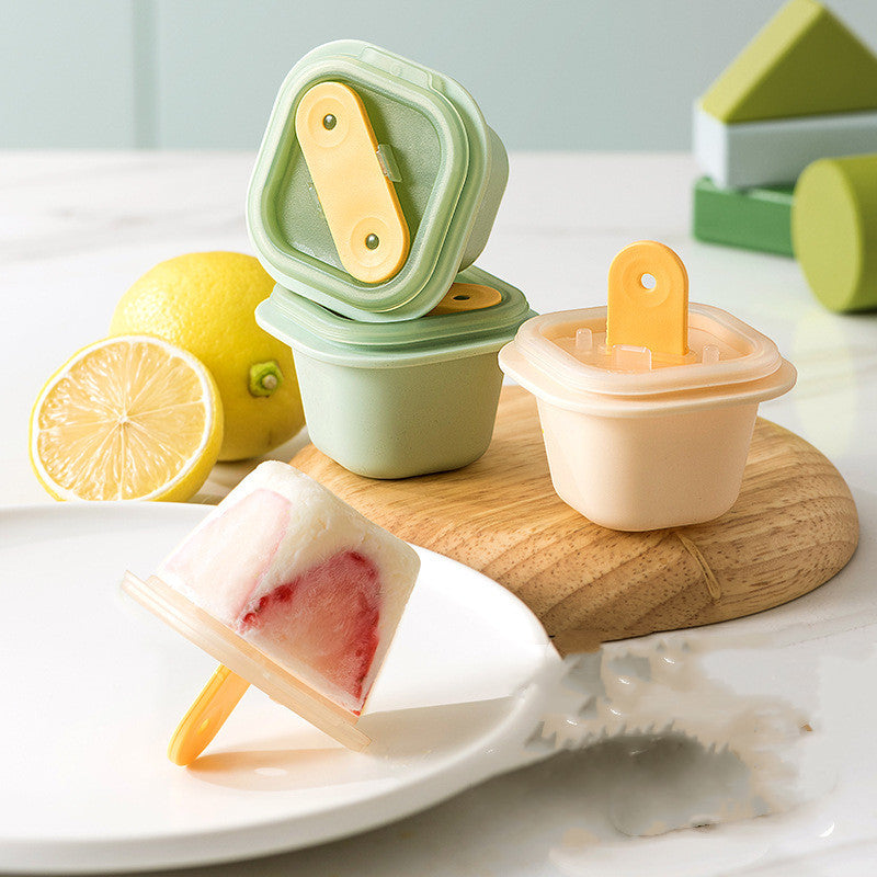 Food Grade Silicone Ice Cube Trays for Kids - Quick Freezing & Easy Demoulding