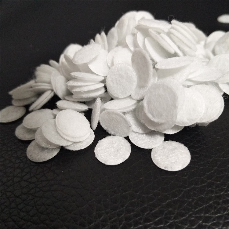Filter Cotton - White, 1mm Thickness, Pack of 40-50 Pieces