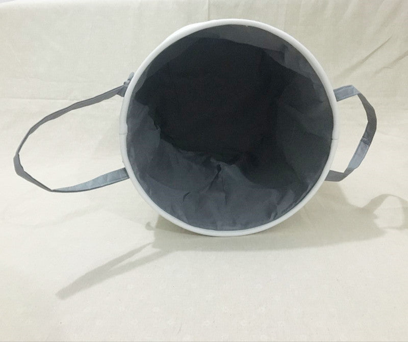 Double Bucket for Clothes Storage - Cartoon Design, 35x40cm