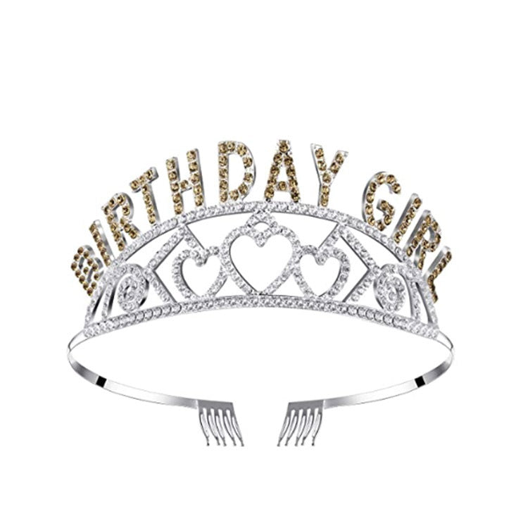 Diamond Crown Tiara Headband Party Decoration