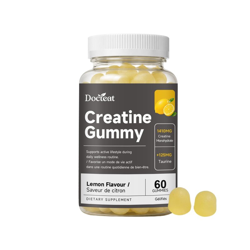 Creatine Monohydrate & Taurine Gummies - 60 Count