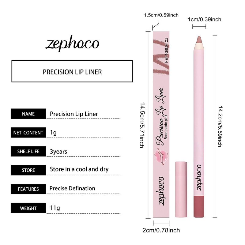 Dusty Rose Lip Liner Pencil, 1g