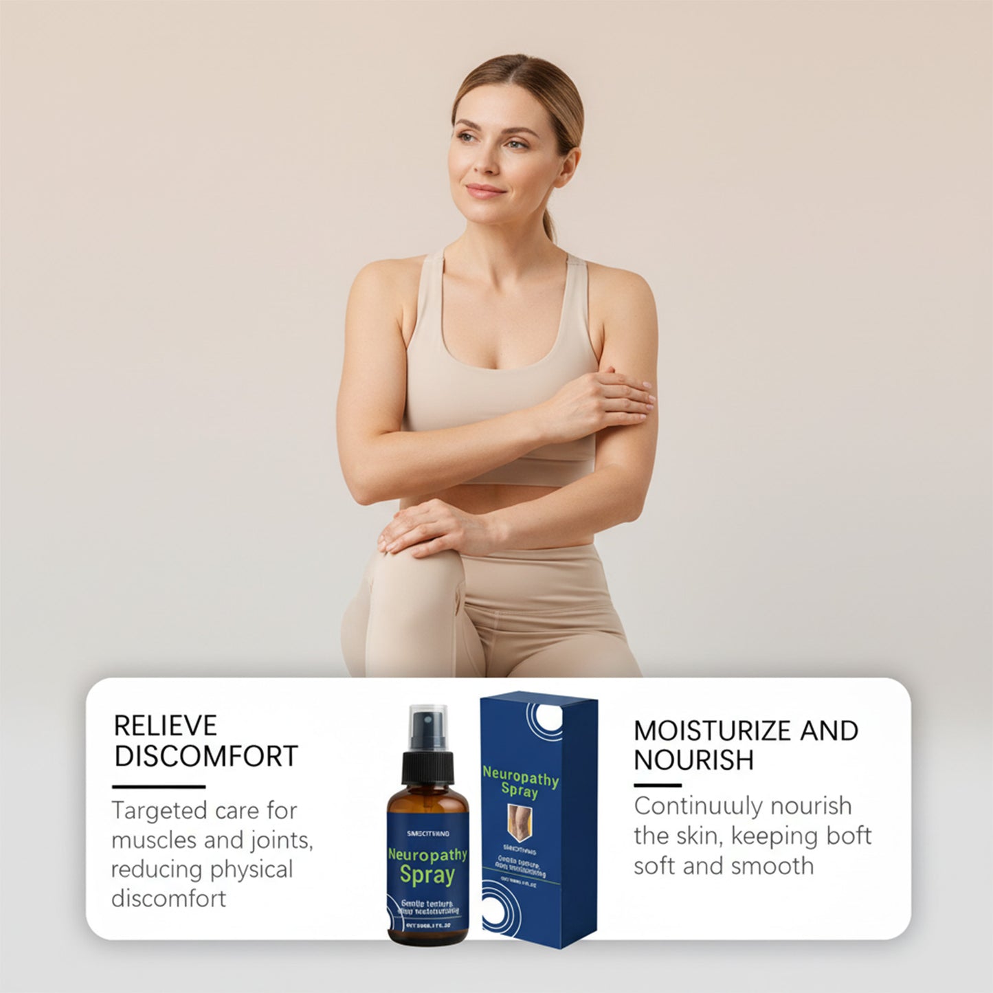 Soothing Massage Spray with Natural Oils - 30ml Relaxation Body Care