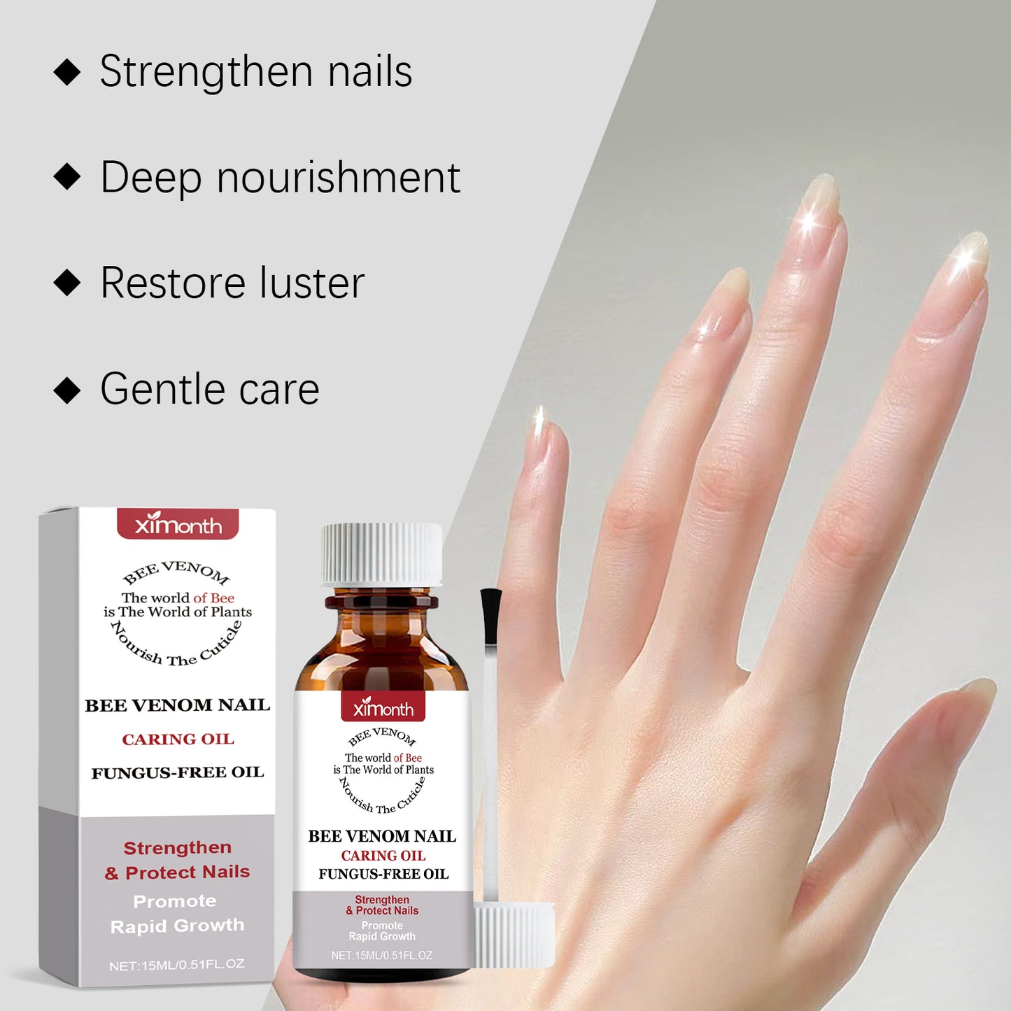 Nail Care Repair Serum - Nourishing Treatment for Brittle & Cracked Nails