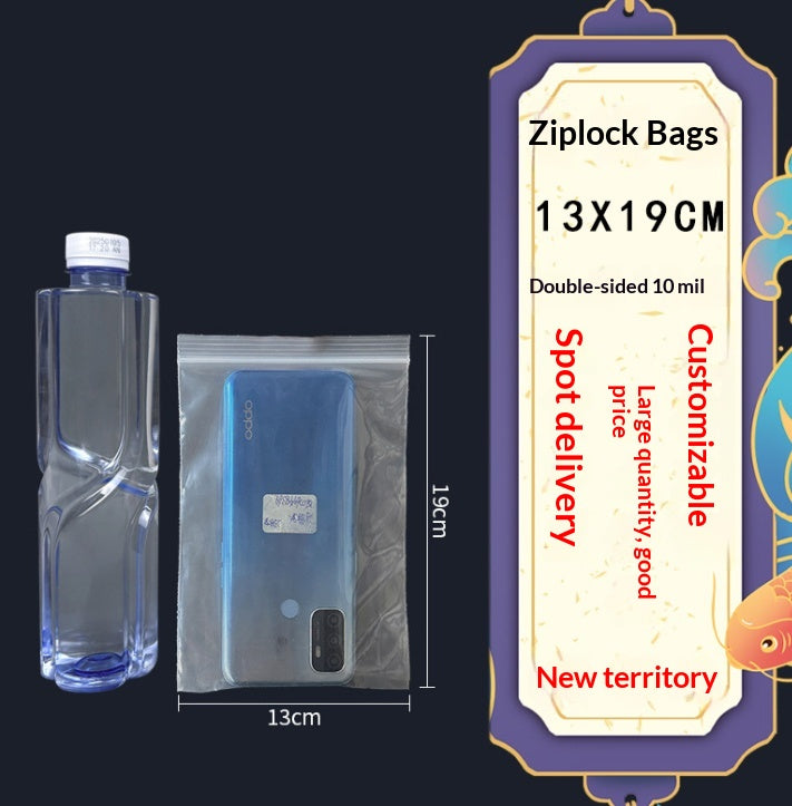 Food-Grade Plastic Packaging Bags Bulk Food Storage Bags for Kitchen