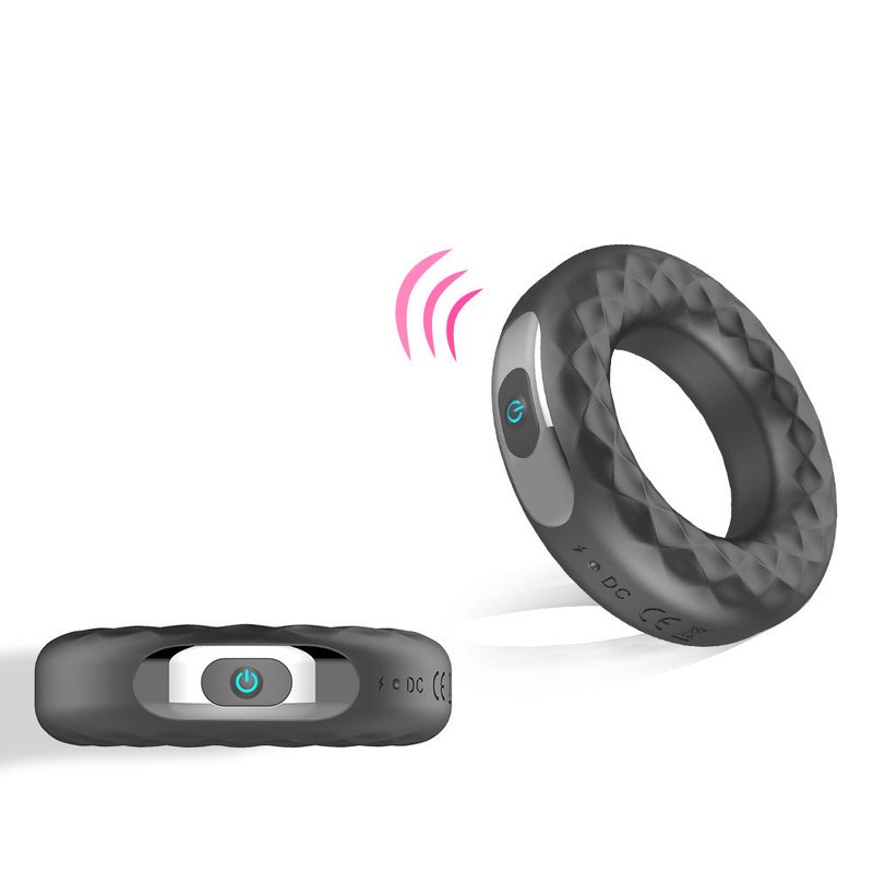 Donut Ring Charging Lock with Silicone Vibration Control - USB