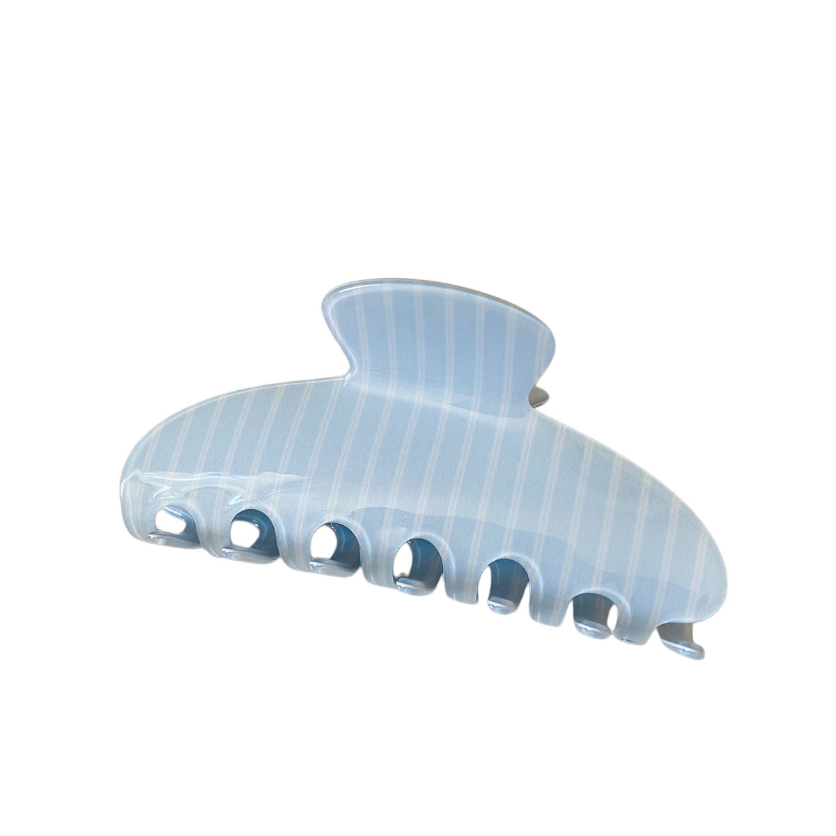 Striped Acetate Claw Clip for Women and Men