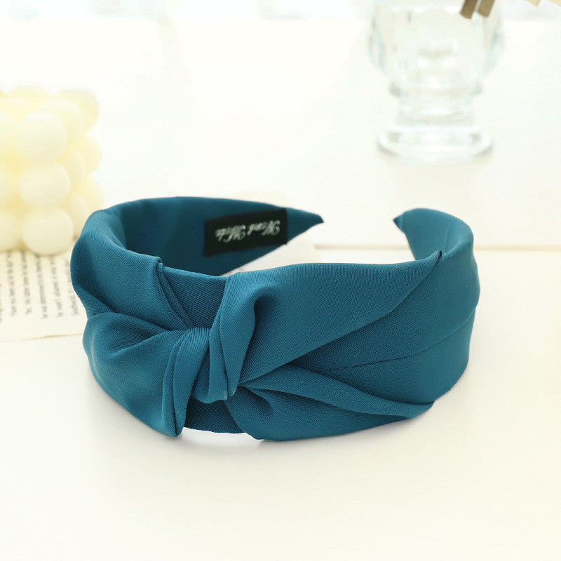 Cloth Cross-Knotted Headband - Women's