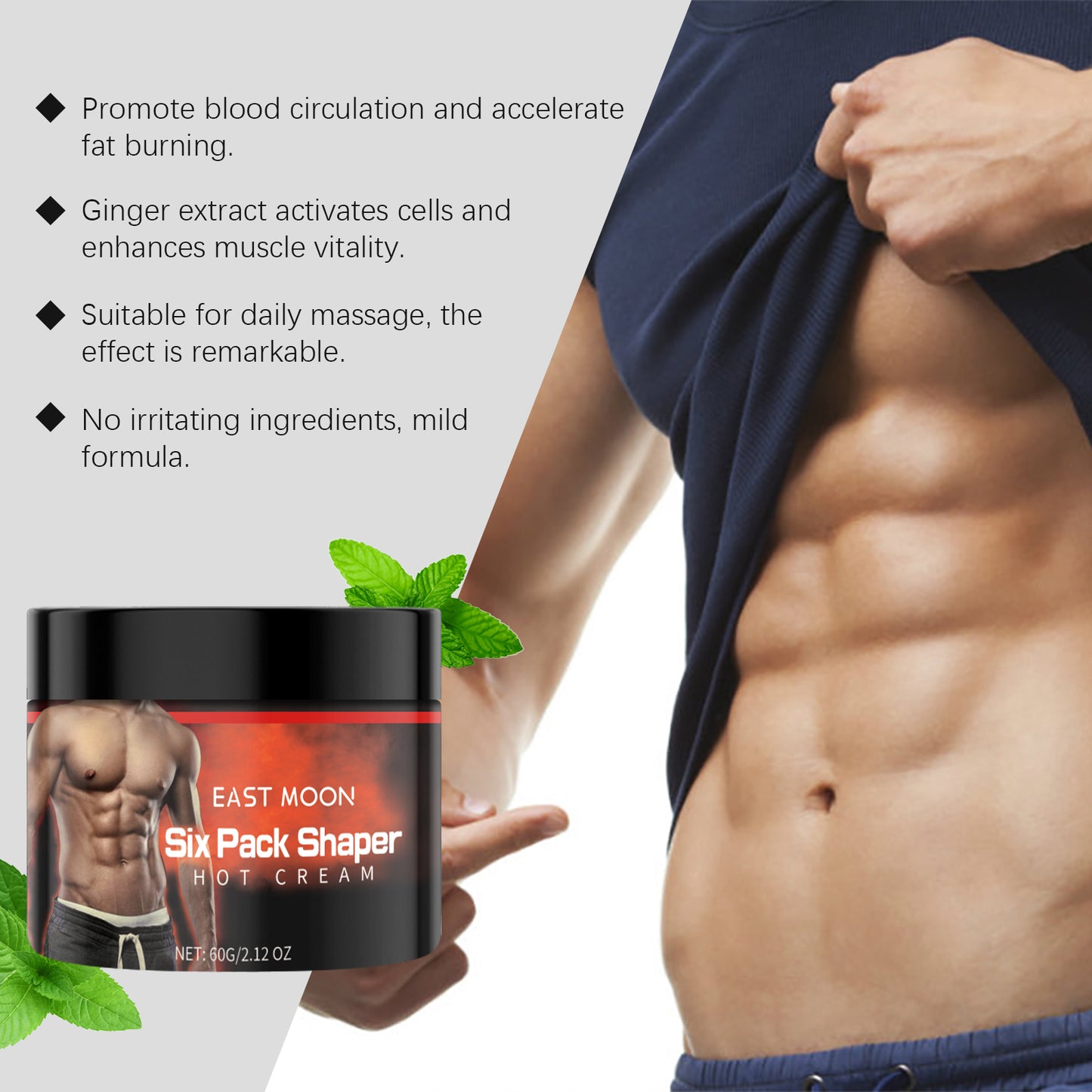 Abdominal Muscle Firming Massage Cream - Sculpting Body Care Cream