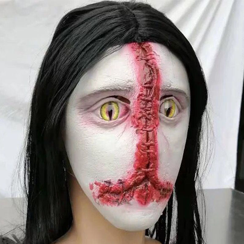 Horror Latex Mask Headgear - Festival Props